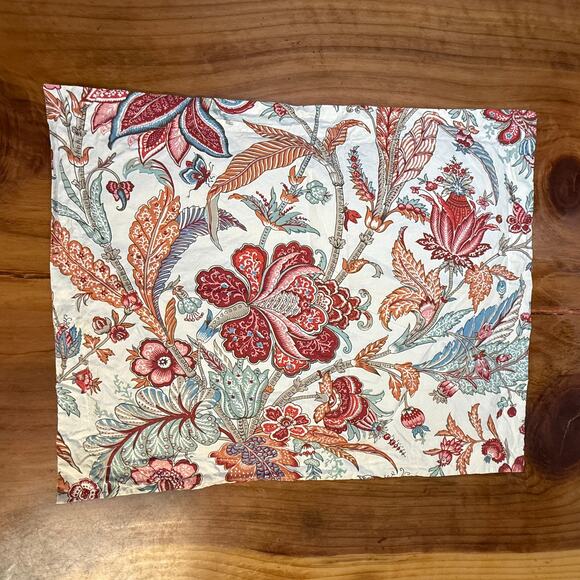 Pottery Barn Dierder Lot of 3 Pillow Shams Palampore Cotton  Floral Euro PP7 - Picture 10 of 13